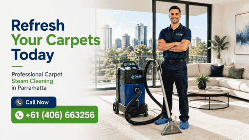 How long does carpet steam cleaning in Parramatta take