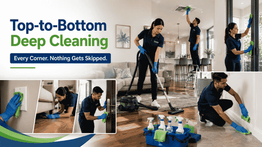 What Our Detailed Home Cleaning Harris Park Covers